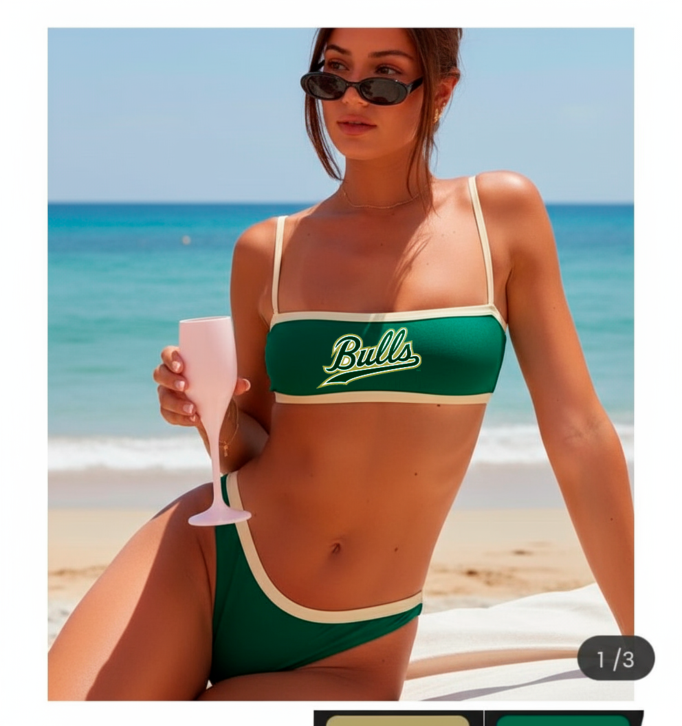 Bulls Signature Bikini Top - Image 2